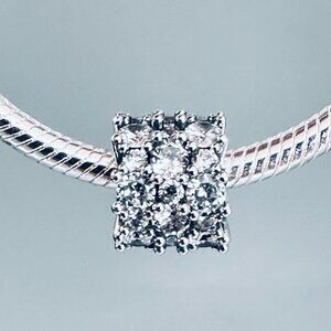 NEW Authentic Pandora CLEAR SPARKLE Charm 798487C01